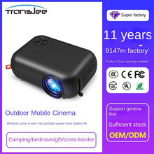 Load image into Gallery viewer, Outdoor Projector Home Small Mini HD Same Screen Portable Overhead Projector Support