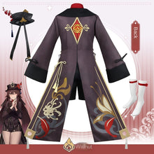 Load image into Gallery viewer, Genshin Impact Hutao Cosplay Costume Hu Tao Chinese Style Uniform Cosplay Game Halloween Costumes For Women adult Wig
