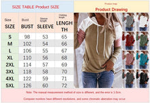 Load image into Gallery viewer, Autumn and Winter New Women's Casual Long-Sleeved Loose Casual Color Stitching Hoodie Women