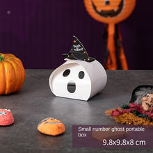 Load image into Gallery viewer, 10PCs Halloween Pumpkin Lamp Candy Packaging Box Decorative Gift Children Dress up Toys Handmade DIY Gift Box