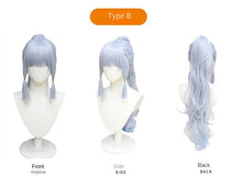 Load image into Gallery viewer, Original God Wig God Lihua Cos Wig Modeling Role Style Light Silver Single Ponytail Cosplay Wig