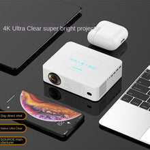 Load image into Gallery viewer, 2023 Projector 1080 Home HD Portable Projector Office WiFi Smart Home Theater Same Screen with Mobile Phone