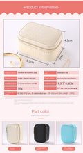 Load image into Gallery viewer, Jewelry Storage Box PU Leather Travel Portable Holders Case