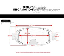 Load image into Gallery viewer, Outdoor Scrambling Motorcycle Goggles Cycling Goggles Windshield Helmet Goggles Mask