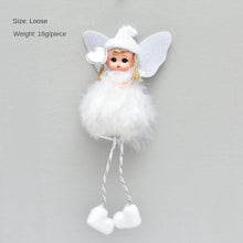 Load image into Gallery viewer, New Christmas Decorations Christmas Tree Pendant Feather Angel Pendant Cute Wind Doll
