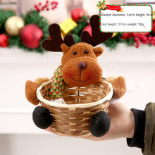 Load image into Gallery viewer, Christmas Decoration Supplies Candy Basket Christmas Eve Apple Basket Children's Holiday Children's Holiday Dress up Gifts