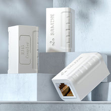 Load image into Gallery viewer, Ethernet Adapter 8P8C RJ45 Lan Cable Extension Connector for Internet Connection Female to Female
