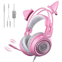 Load image into Gallery viewer, Gaming Headphones Virtual 7.1 Noise Cancelling Wired gaming Vibration Headset with Mic for PC Over Ear Gamers Headphones