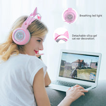 Load image into Gallery viewer, Gaming Headphones Virtual 7.1 Noise Cancelling Wired gaming Vibration Headset with Mic for PC Over Ear Gamers Headphones