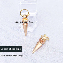 Load image into Gallery viewer, SPY FAMILY Yor Forger Cosplay Black Long Wig Hairpin Earrings Weapons Anime Headgear Girls Heat-resistant Fiber Hair Party Props