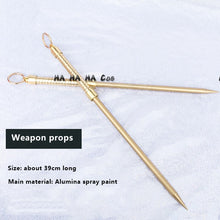 Load image into Gallery viewer, SPY FAMILY Yor Forger Cosplay Black Long Wig Hairpin Earrings Weapons Anime Headgear Girls Heat-resistant Fiber Hair Party Props