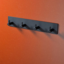 Load image into Gallery viewer, 304 Black Robe Hook Wall Towel Hook for Bathroom Stainless Steel Coat Hook Rustproof Hook Hanger for Kitchen Hardware