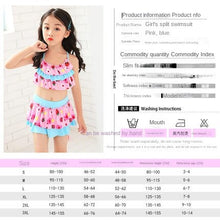 Load image into Gallery viewer, Girl's Swimsuit Split Bikini Skirt for Children