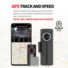 Load image into Gallery viewer, Sameuo Car Dvr Dash Cam Front And Rear Video Recorder Night Vision Auto Wifi App Rear view 24H Parking GPS Dashcam Car Camera