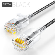 Load image into Gallery viewer, Ethernet Cable Cat 6 A 10Gbps Network Slim Cable for RJ45 Router TV box Networking LAN Cords