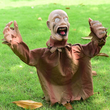 Load image into Gallery viewer, Halloween Horror Decoration To Insert Large Swing Ghost New Voice Control Decoration Scary Props