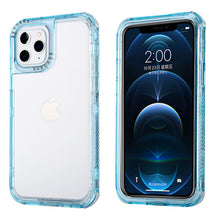 Load image into Gallery viewer, Shockproof Bumper Candy Color Phone Case for iPhone 13 12 11 Pro XS Max XR X 12Mini 7 8 Plus SE 2020 Transparent Soft Back Cover