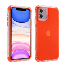 Load image into Gallery viewer, Shockproof Bumper Candy Color Phone Case for iPhone 13 12 11 Pro XS Max XR X 12Mini 7 8 Plus SE 2020 Transparent Soft Back Cover