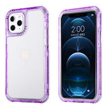 Load image into Gallery viewer, Shockproof Bumper Candy Color Phone Case for iPhone 13 12 11 Pro XS Max XR X 12Mini 7 8 Plus SE 2020 Transparent Soft Back Cover