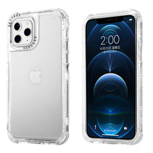 Load image into Gallery viewer, Shockproof Bumper Candy Color Phone Case for iPhone 13 12 11 Pro XS Max XR X 12Mini 7 8 Plus SE 2020 Transparent Soft Back Cover