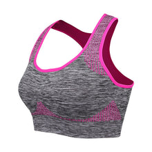 Load image into Gallery viewer, Yoga Bra Push Up Gym Running Bra Seamless Workout Fitness Bra Top