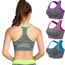Load image into Gallery viewer, Yoga Bra Push Up Gym Running Bra Seamless Workout Fitness Bra Top