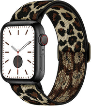 Load image into Gallery viewer, Scrunchie Strap for Apple watch band 45mm 41mm 44mm 40mm 38mm 42mm Elastic Nylon solo Loop bracelet iWatch series 7 3 4 5 6 se
