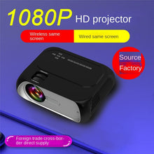 Load image into Gallery viewer, New T7 Home HD 1080P Projector Mini Mini Portable WiFi Projector