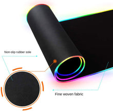 Load image into Gallery viewer, Games RGB Oversized Mouse Pad Large Pad Office Game Luminous Mouse Pad