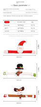 Load image into Gallery viewer, Christmas Decoration Supplies Creative Curtain Buckle Small Cartoon Elderly Snowman Elk Curtain Layout