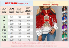 Load image into Gallery viewer, Christmas Outfit Women's Clothing Bright Crystal Patchwork Cold-Shoulder Christmas Clothes