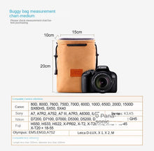 Load image into Gallery viewer, For Canon Sony Photography Portable Liner Bag DSLR Camera Bag Mirrorless Camera Bag Lens Protective Cover Buggy Bag