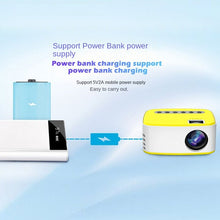 Load image into Gallery viewer, T20 Mini Wireless Mobile Phone Projector Home Led Small Portable Projector 1080P HD Projection
