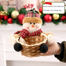 Load image into Gallery viewer, Christmas Decoration Supplies Candy Basket Christmas Eve Apple Basket Children's Holiday Children's Holiday Dress up Gifts