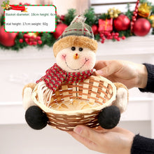 Load image into Gallery viewer, Christmas Decoration Supplies Candy Basket Christmas Eve Apple Basket Children's Holiday Children's Holiday Dress up Gifts