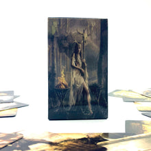 Load image into Gallery viewer, Runic Tarot Cards Fate Divination Tarot Deck Family Party Playing Board Game For Beginner Fortune Telling Game English Version