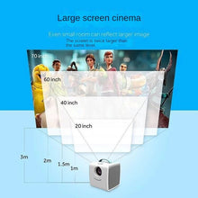 Load image into Gallery viewer, New Q2 Projector Mini Home Home Theater Support 1080P HD Outdoor Mobile Phone Wireless Projector