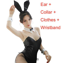Load image into Gallery viewer, Seishun Buta Yarou wa Bunny Girl Senpai no Yume wo Minai Cosplay Halloween Costume for Girls Sexy Cute Bunny Faux Leather