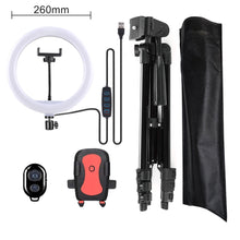 Load image into Gallery viewer, Selfie Ring Lamp Led Ring Light Selfie With Tripod Ring For Selfie Phone Video Photography Lighting For Youtube Phone Holder