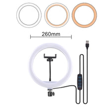 Load image into Gallery viewer, Selfie Ring Lamp Led Ring Light Selfie With Tripod Ring For Selfie Phone Video Photography Lighting For Youtube Phone Holder