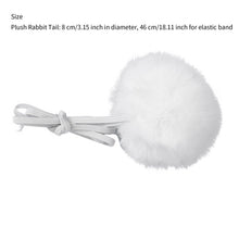 Load image into Gallery viewer, Sexy Bunny Ears Headband Rabbit Collar Bow Ties Cuffs Bunny Tail Ball for Halloween Christmas Party Costume Cosplay Accessories