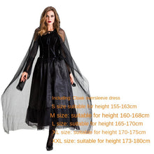 Load image into Gallery viewer, Halloween Costume Cosplay Demon Parent-Child Vampire Bride Cloak Ghost Festival Witch Clothes Stage Wear