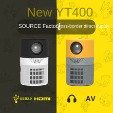 Load image into Gallery viewer, Factory New Yt400 Home HD Projector Mini Mini Portable Mobile Phone Projector