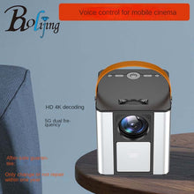 Load image into Gallery viewer, Baolijing Projector for Home Use 4K Decoding HD Small Portable White Wall Direct Projection Bedroom