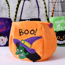Load image into Gallery viewer, Cute 12cm Halloween Candy Bag Decorative Pumpkin Bag Kindergarten Candy Scene Arrangement Cloth Gift Bag Happy Helloween Party