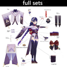 Load image into Gallery viewer, Game Genshin Impact Raiden Shogun Cosplay Costume Baal Cosplay Costume Sexy Women Kimono Uniform RolePlay Full Set