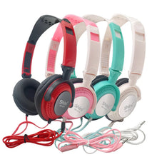 Load image into Gallery viewer, Headphones With Microphone 3.5mm Earphones Foldable Gaming Headset Super Bass Stereo Music Headset For PC Phones