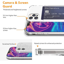 Load image into Gallery viewer, Shockproof Transparent Phone Case For iPhone 12Mini 12 11 Pro Max X XS XR 7 8 Plus SE 2 Soft Silicone Wallet Cover Card Holder