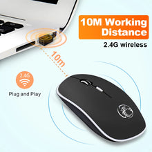 Load image into Gallery viewer, Silent Wireless Mouse PC Computer Mouse Gamer Ergonomic Mouse Optical Noiseless USB Mice Silent Mause Wireless For PC Laptop