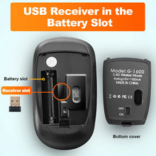 Load image into Gallery viewer, Silent Wireless Mouse PC Computer Mouse Gamer Ergonomic Mouse Optical Noiseless USB Mice Silent Mause Wireless For PC Laptop